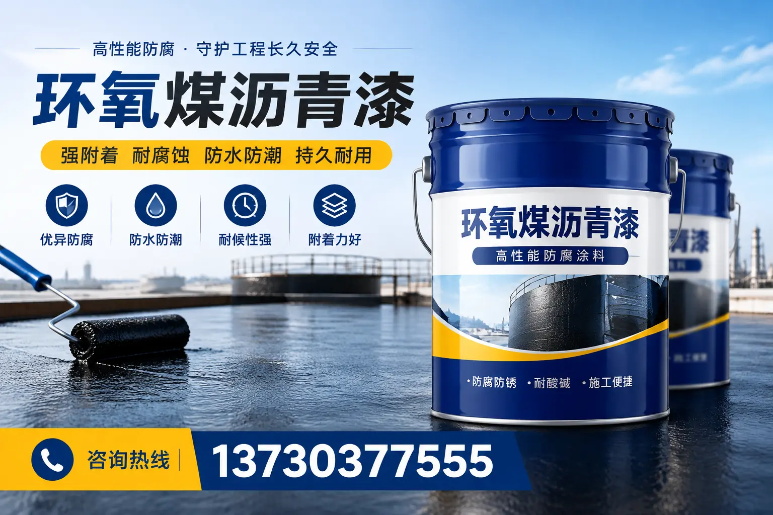 如何判断环氧煤沥青漆的质量?普洱消费者指南